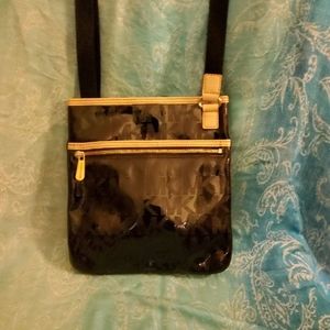 New Michael Kors sig patent leather crossbody